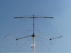 2x Log-Periodic HF Antenna des R & S HL471