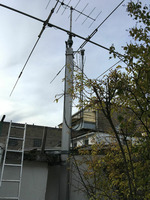 16m elektrisch ausfahrbarer Teleskopmast FG200 / Mast / Antenne