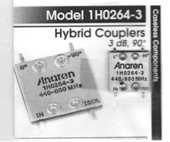 70cm ANAREN Hybrid 3dB/90 grd