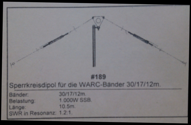 Suche: Sperrkreis-Dipol WARC-Bänder 10/18/24 MHz
