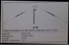 Suche: Sperrkreis-Dipol WARC-Bänder 10/18/24 MHz
