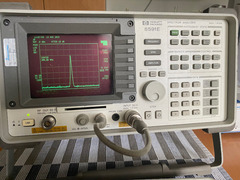 HP8591E Spectrum Analysator mit Tracking Generator, OXCO, uvm