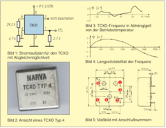 TXCO Narva Typ 4 - 12,8 MHz - trimmbar! - NOS - TCXO - XG02
