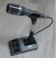 Kenwood MC-60A Tischmikrofon, 2 Geräte ein Mikrofon, zwei Mikrofonkapseln !!