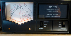 MAAS RX-400 - Stehwellen- & Leistungsmessgerät Kreuzzeiger 140-525 MHz